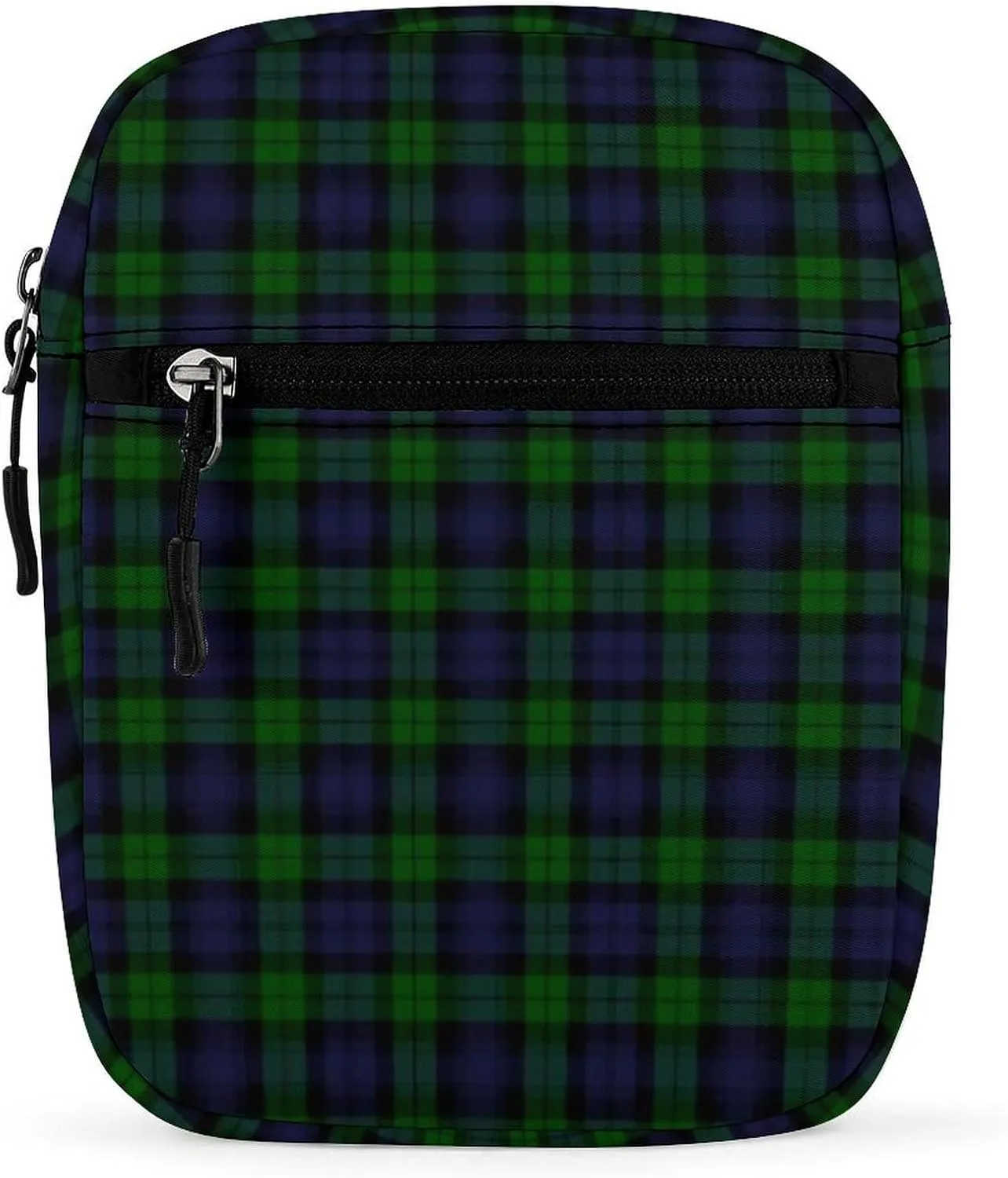 BlackWatch Tartan Plaid Detachable Shoulder Strap Small Shoulder Bag Unisex