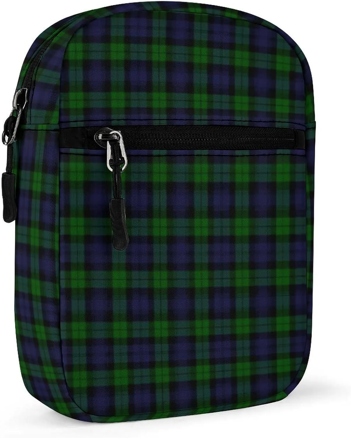 BlackWatch Tartan Plaid Detachable Shoulder Strap Small Shoulder Bag Unisex