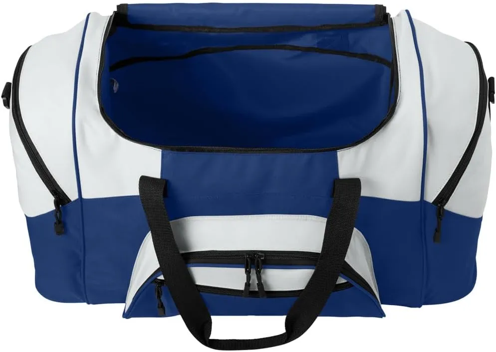 Boise State Suitcase Duffel Bag Large Boise State University Duffle for Travel or Sports Gear Bag (Royal)