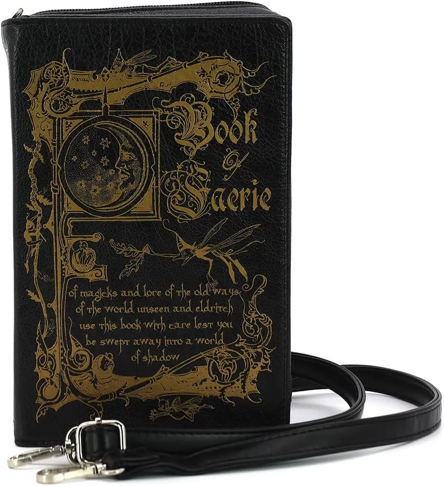 Book of Fairies Clutch Crossbody Bag for Women