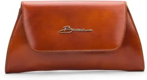 Bosca Old Leather Clutch (Amber)