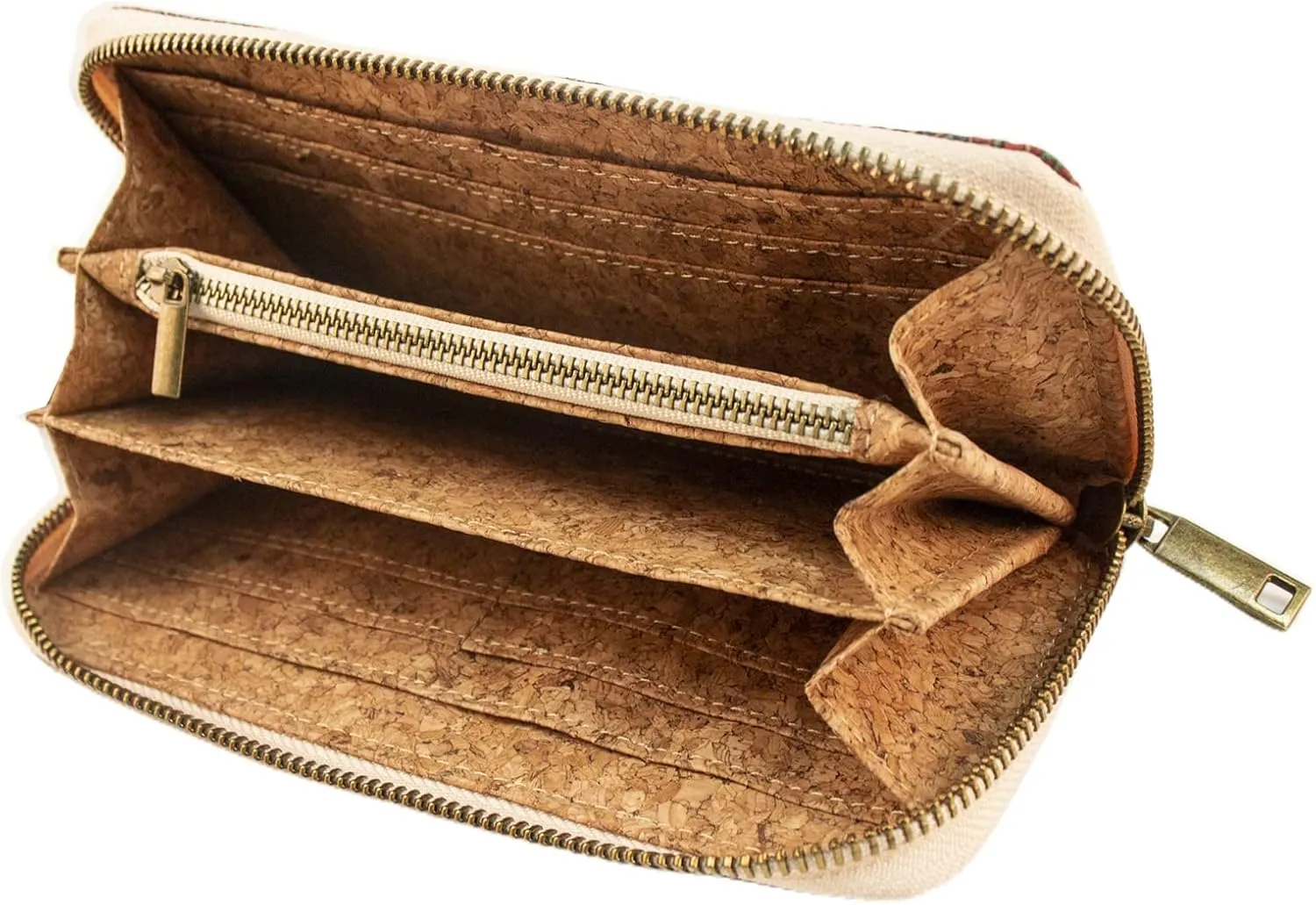 boshiho Vegan Cork Wallets Purse Handbags for Womens Eco Friendly Cork Cell Phone Clutch Bag