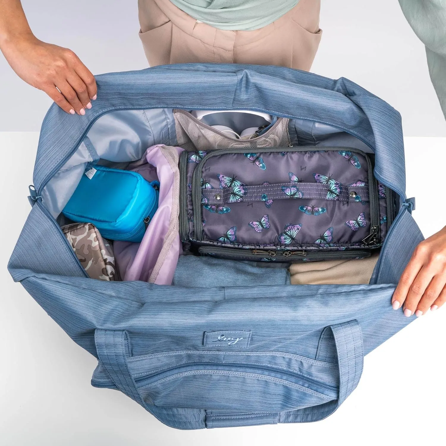 Bossa Nova 2 Packable Duffel Bag, BRUSHED ROSETTE PINK