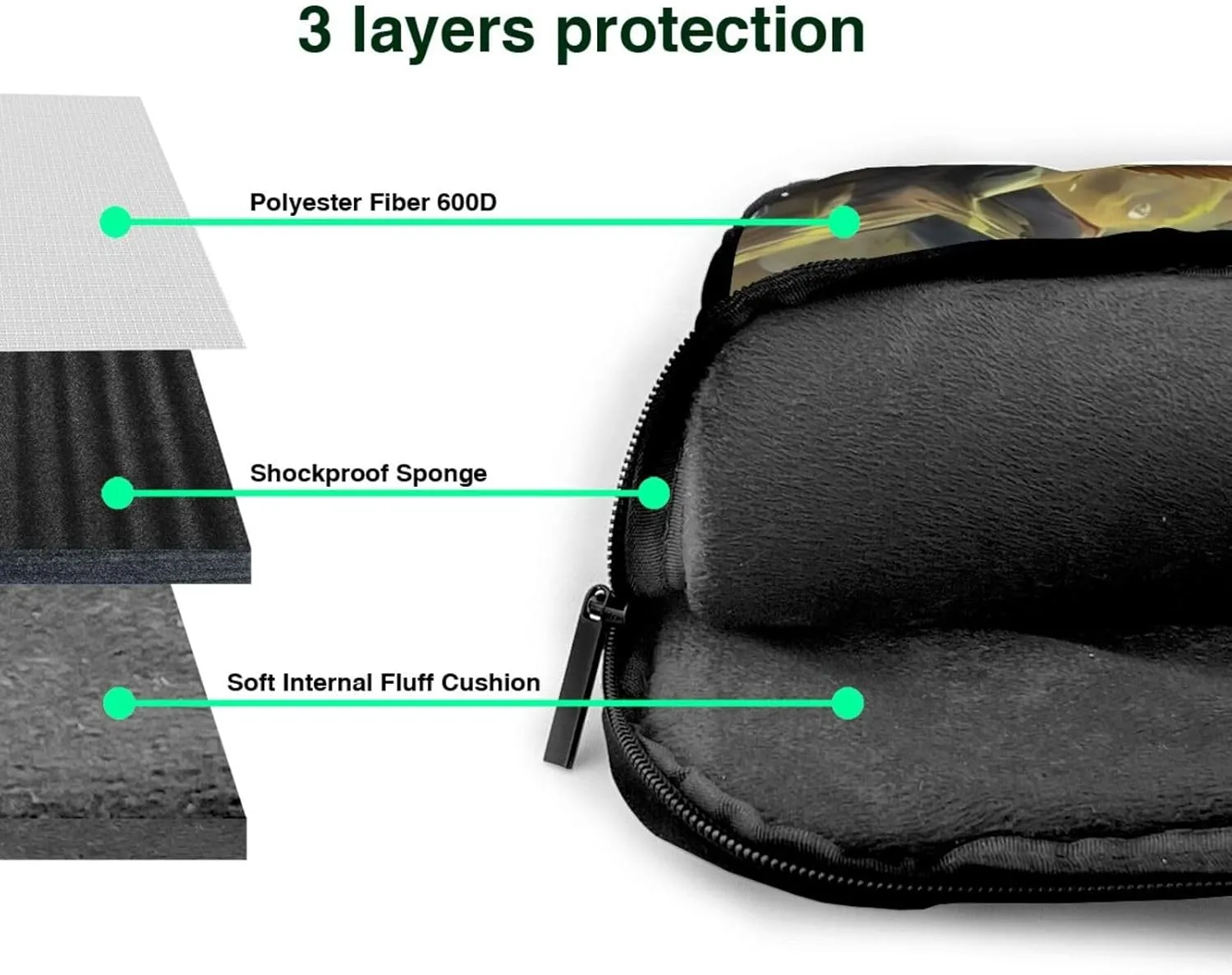 Brook Trout Fly Fishing Ultra-thin portable shoulder laptop bag Stylish and Protective Shockproof soft lining