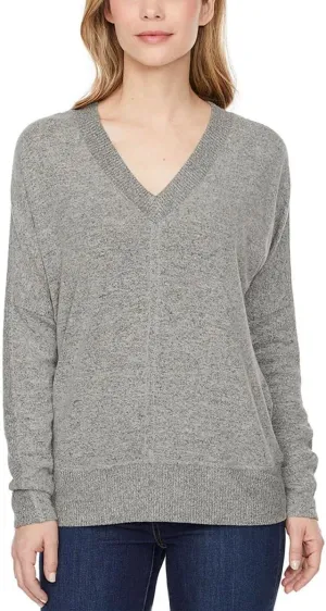 Buffalo David Bitton Women's Pullover Super Soft Cozy V Neck Sweater