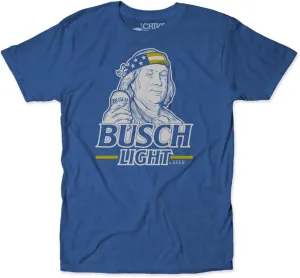 Busch Ben Franklin Drinking Fourth of July T-Shirt