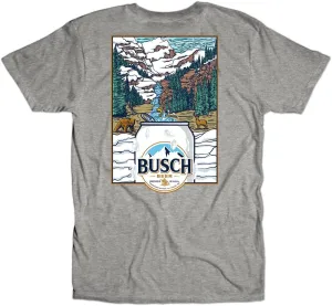Busch Outdoor Fresh from The Mountain Stream Beer Unisex Graphic T-Shirt
