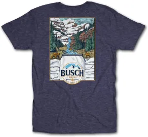 Busch Outdoor Fresh from The Mountain Stream Beer Unisex Graphic T-Shirt