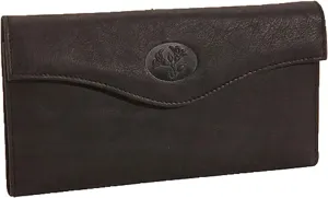 Buxton Women Wallet Heiress Organizer Clutch 4 Colors Clutch-Black-Black