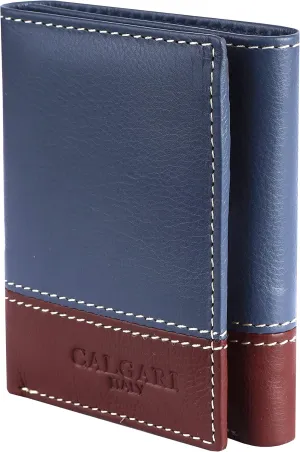 CALGARI® Italian Luxury Leather Wallets For Men | Trifold