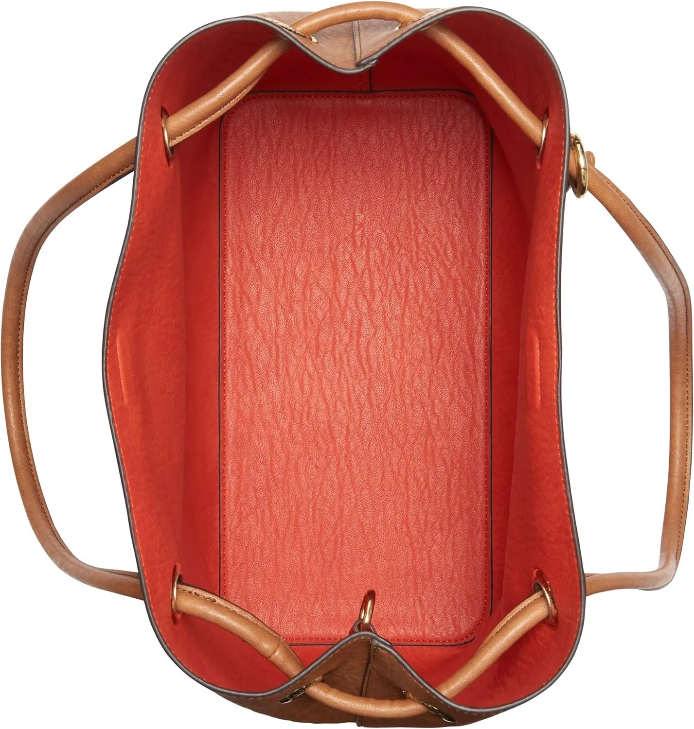 Calvin Klein Gabrianna Bubble Lamb North/South Key Item Tote