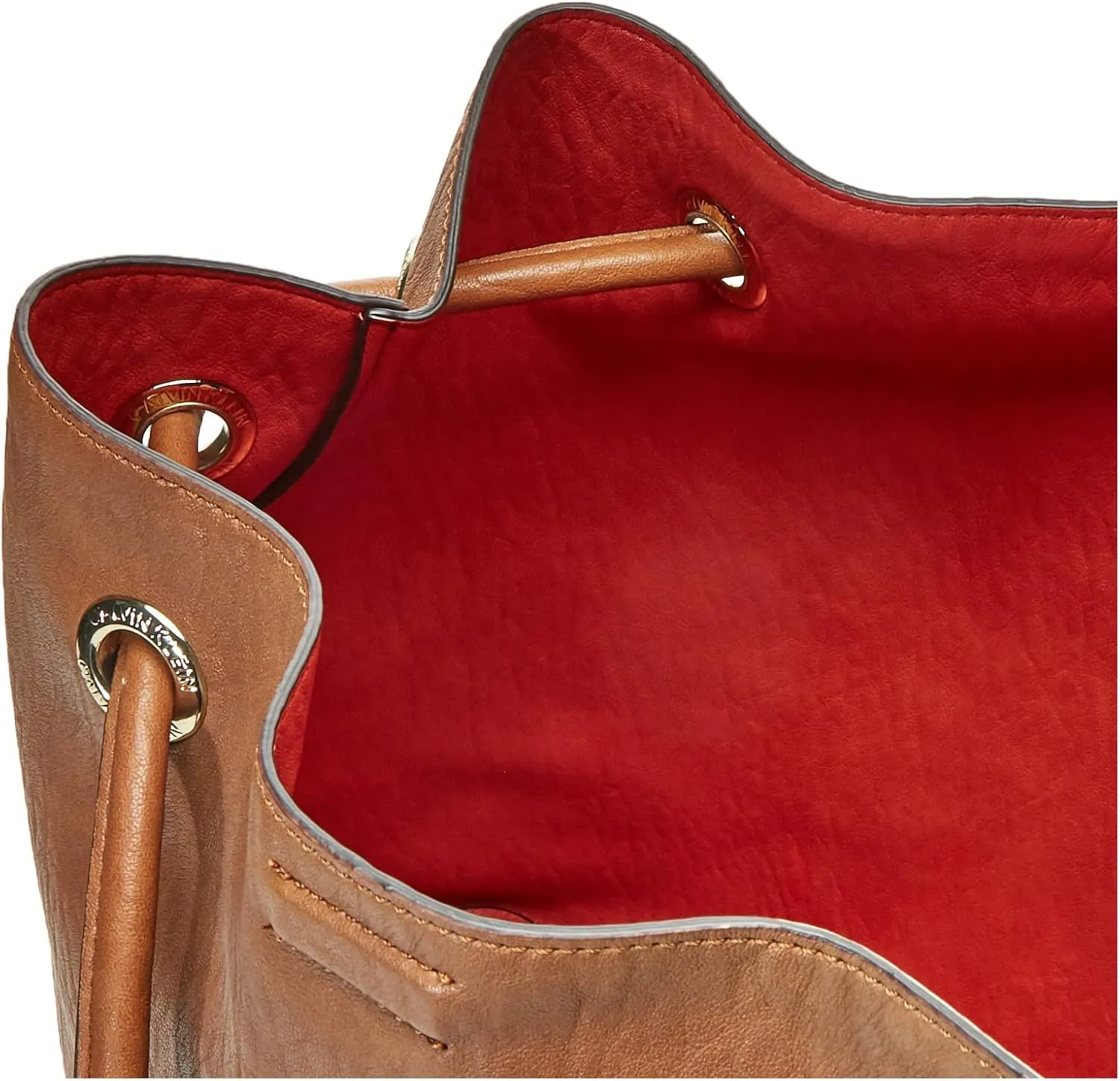 Calvin Klein Gabrianna Bubble Lamb North/South Key Item Tote