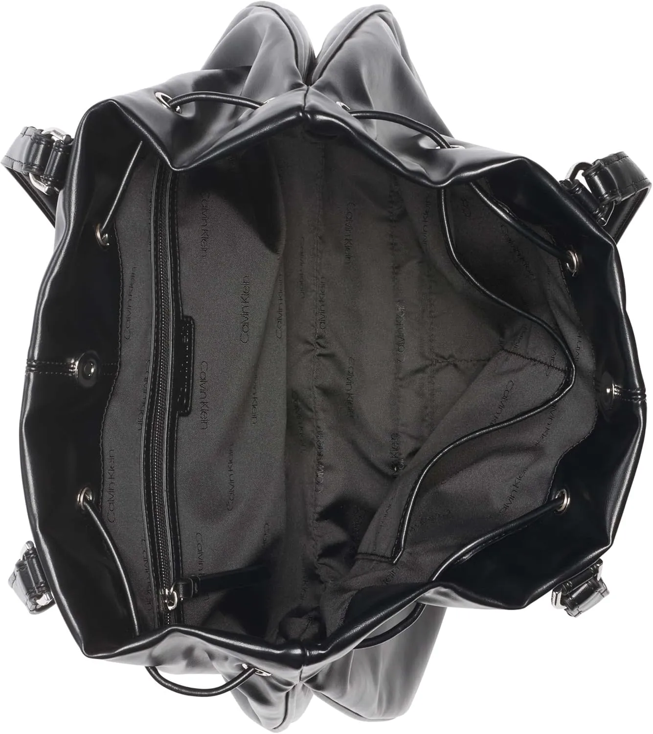 Calvin Klein Lapis Drawstring Tote