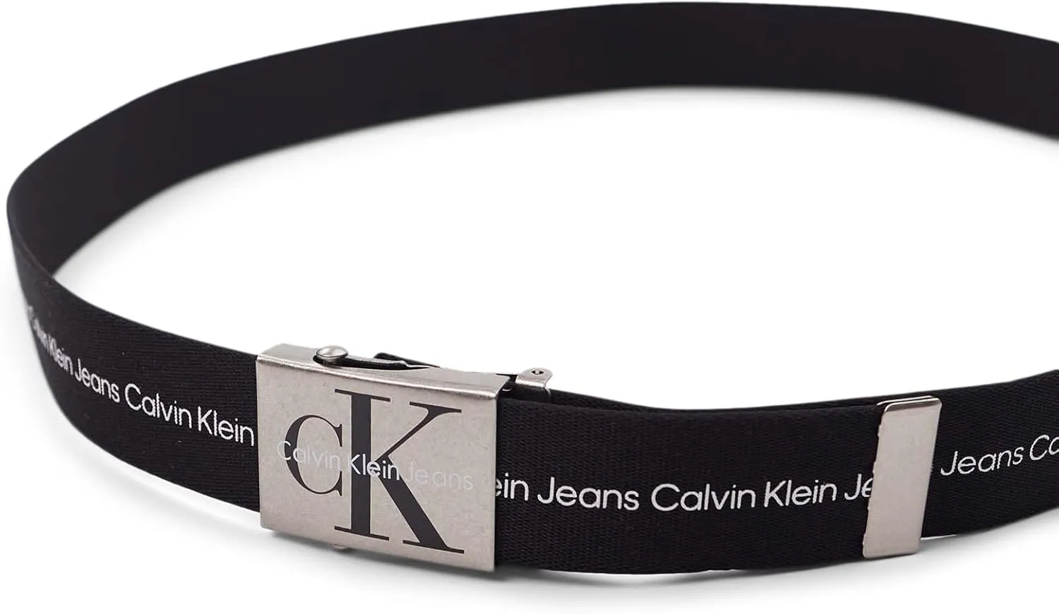 Calvin Klein Men's 38mm Web Belt with Logo