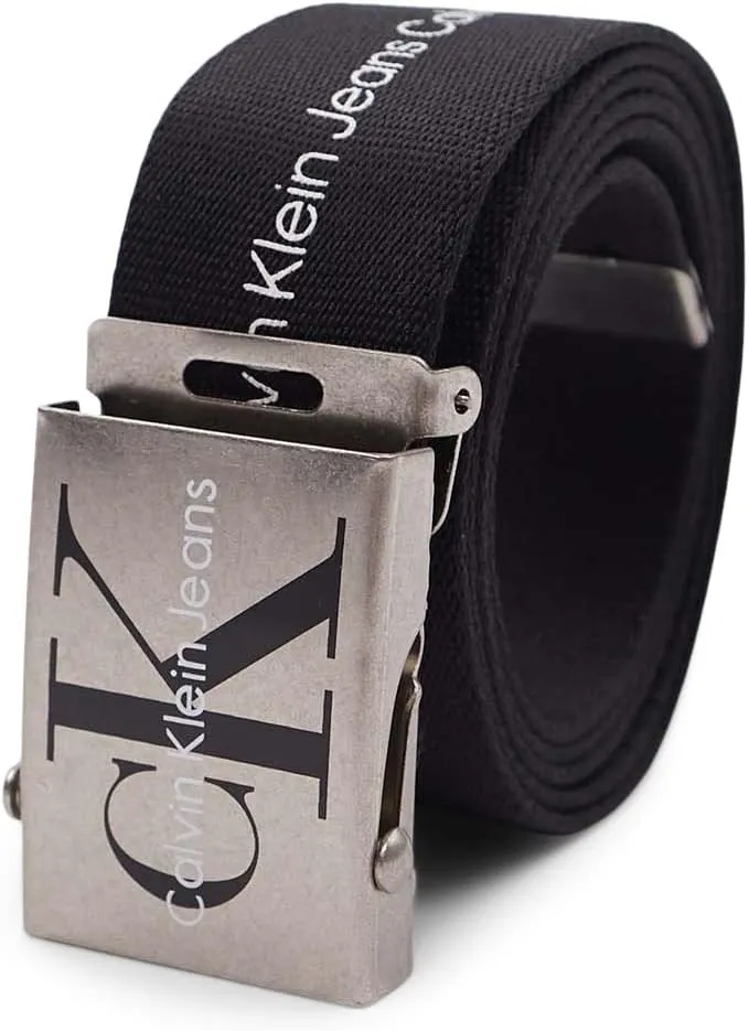 Calvin Klein Men's 38mm Web Belt with Logo