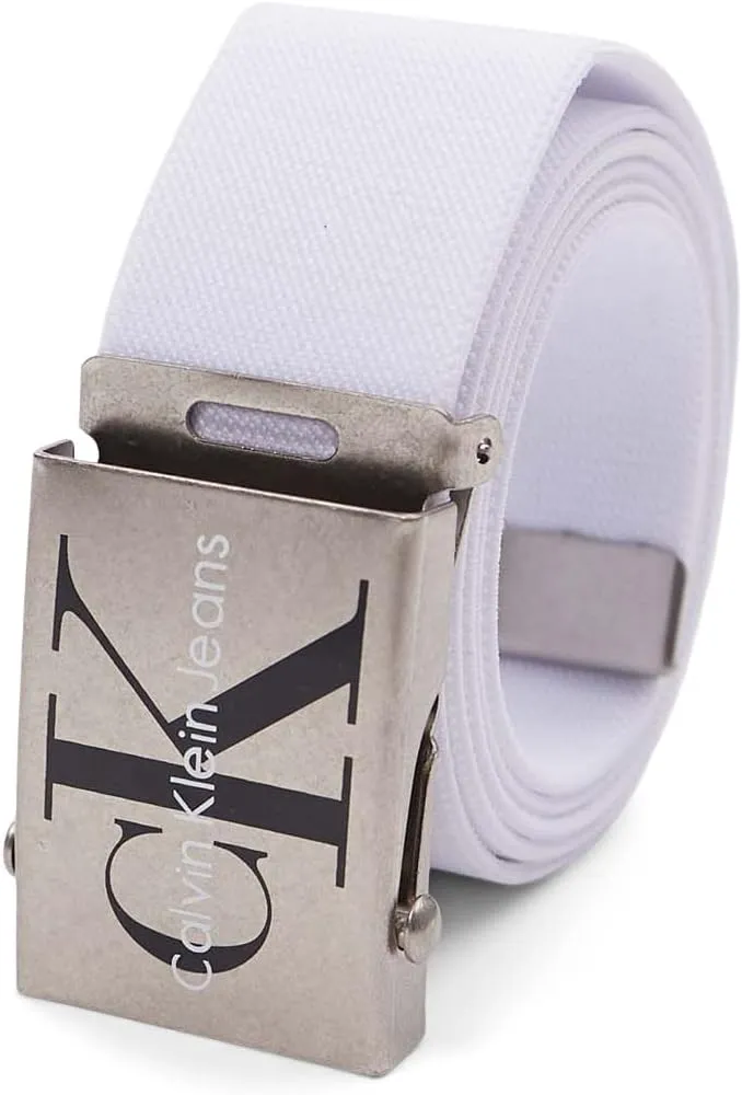 Calvin Klein Men's 38mm Web Belt with Logo