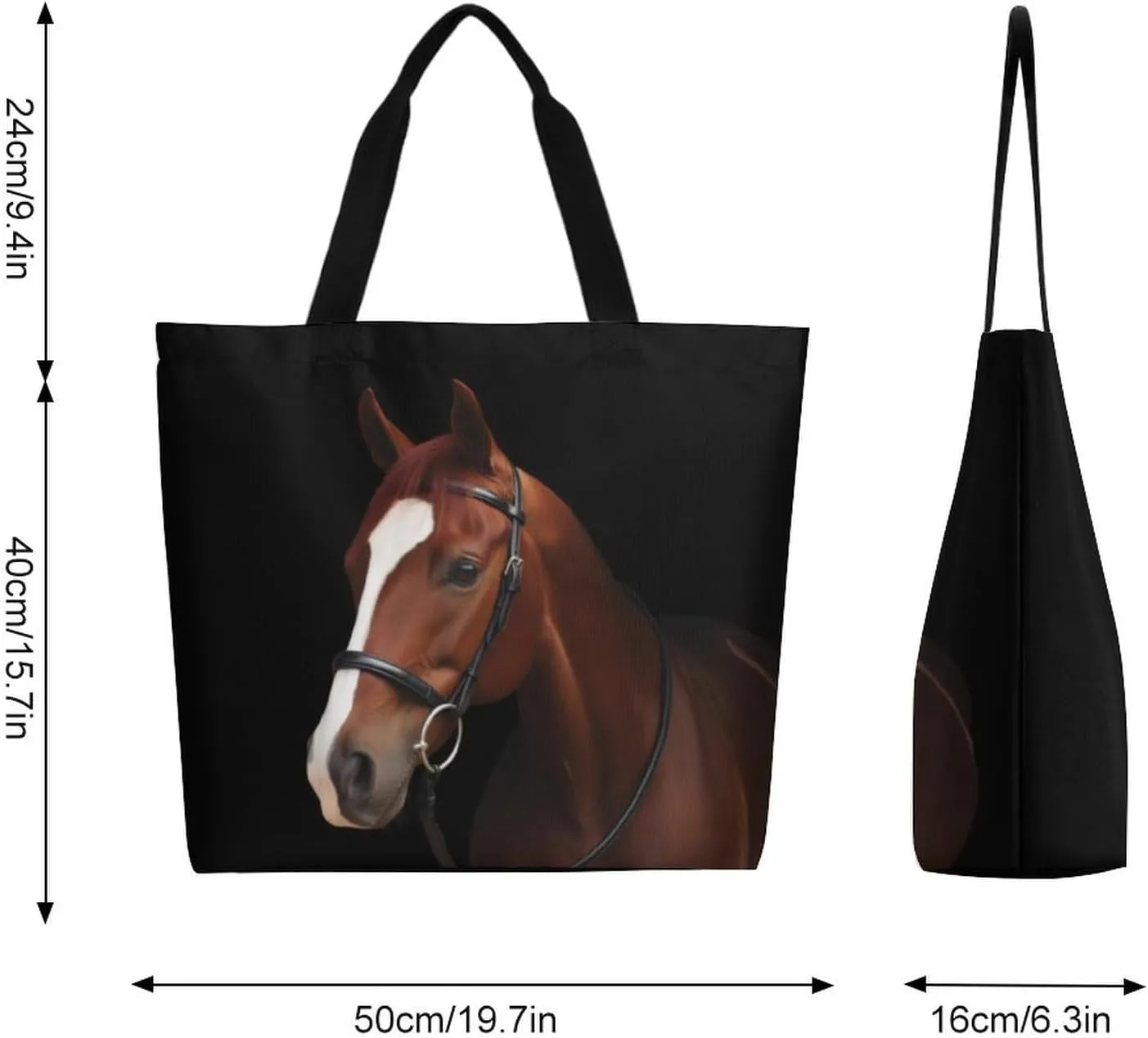 Canvas Tote Bag Large Women Casual Shoulder Bag Handbag Reusable Beach Shopping Grocery Bag For Outdoors