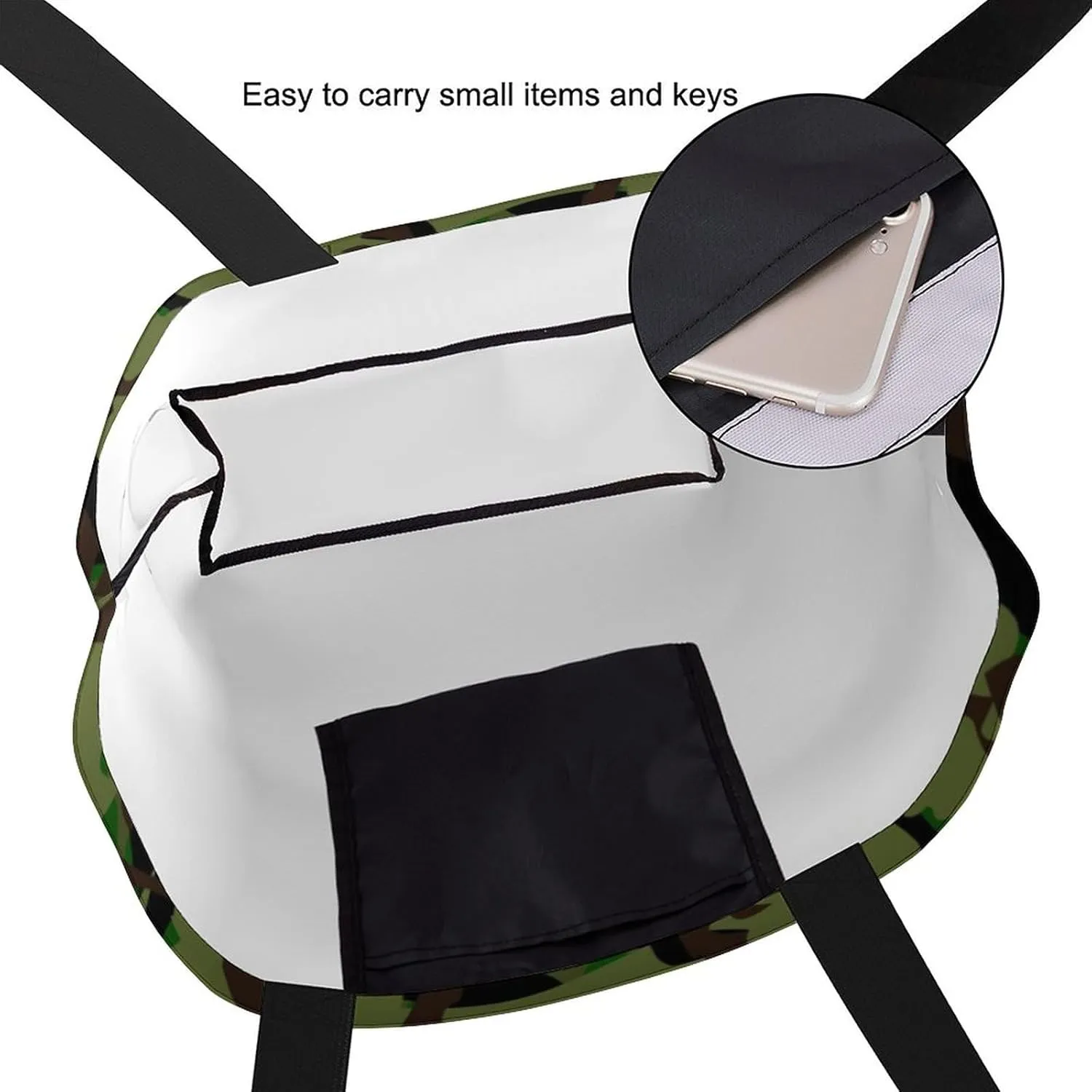 Canvas Tote Bag Large Women Casual Shoulder Bag Handbag Reusable Beach Shopping Grocery Bag For Outdoors