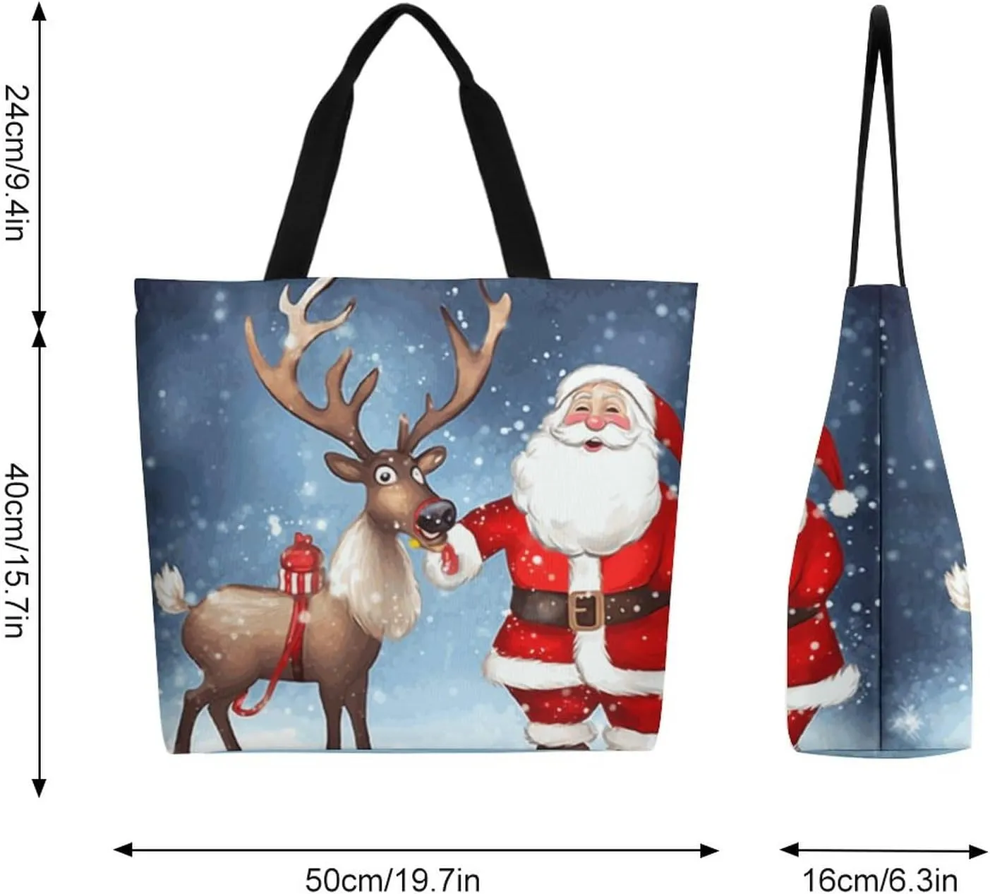 Canvas Tote Bag Large Women Casual Shoulder Bag Handbag Reusable Beach Shopping Grocery Bag For Outdoors