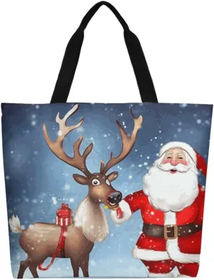 Canvas Tote Bag Large Women Casual Shoulder Bag Handbag Reusable Beach Shopping Grocery Bag For Outdoors
