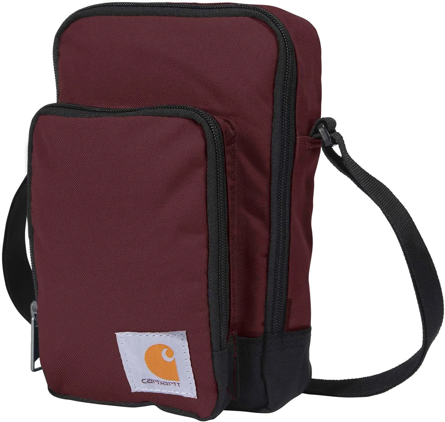 Carhartt Crossbody Zip Bag, Durable, Adjustable Crossbody Bag with Zipper Closure for Men and Women