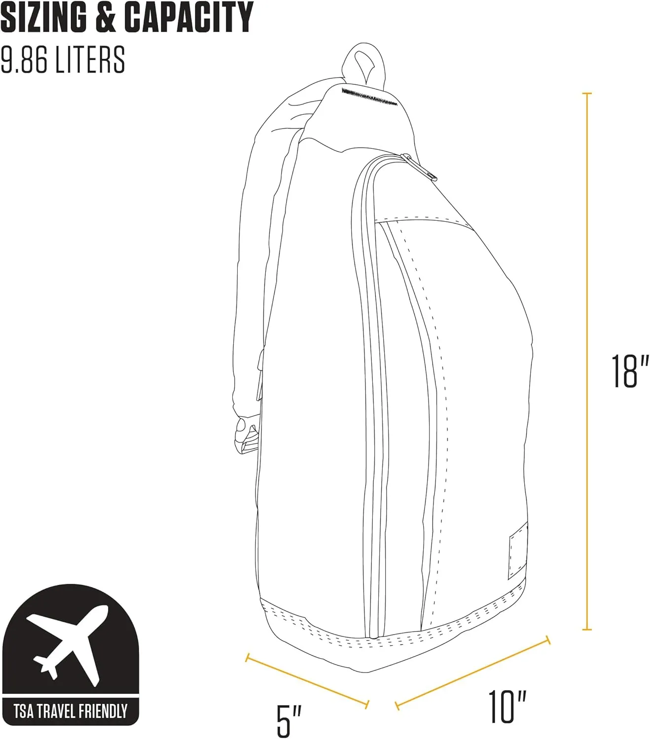 Carhartt Durable Sling Bag, Side Release Buckle, Tablet Sleeve and Adjustable Strap, Crossbody Backpack (Port), One Size