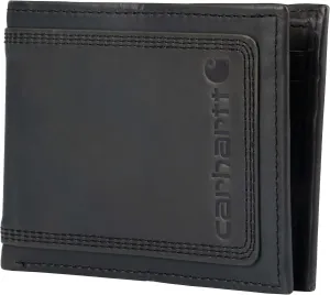 Carhartt Men's Rugged Leather Triple Stitch Wallets, Available in Multiple Styles