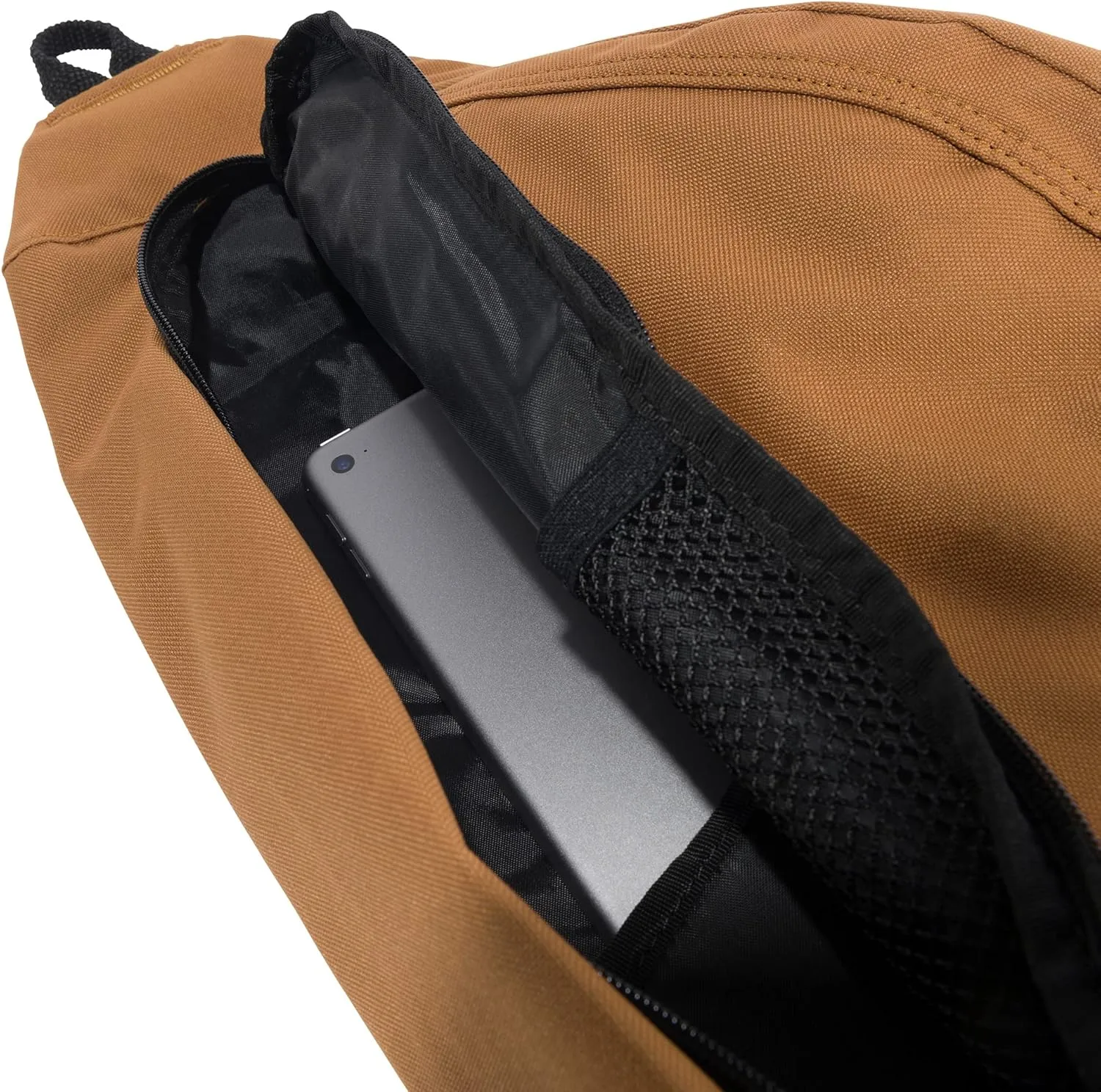 Carhartt Mono Sling Backpack, Unisex Crossbody Bag for Travel and Hiking, Carhartt Brown