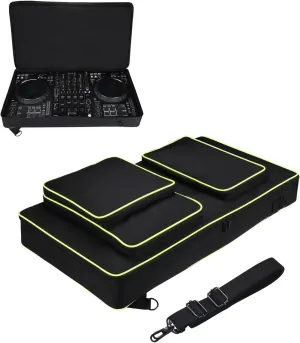 Carrying Case for Pioneer DJ DDJ-FLX10, Soft Travel Bag Compatible with DDJ 1000, 1000SRT, DDJ FLX10 DJ Controller - Protective Case with Adjustable Shoulder Strap