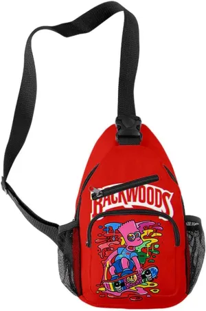 Casual Messenger Waist Bag Crossbody One Strap Backpack Small Backpack Sling Bag for Men Women
