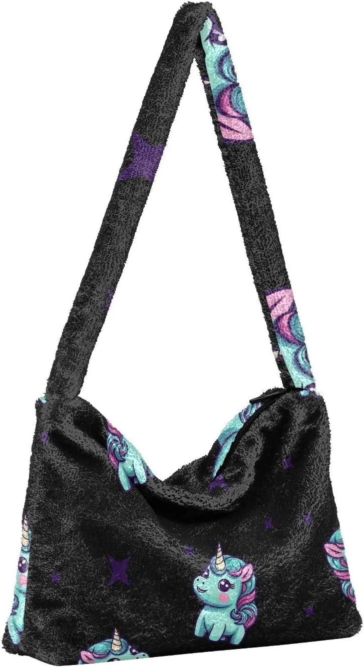 Cat on Red Crab Floating Womens Shoulder Bag, Lady Shoulder Handbag, Shoulder Tote Bag for Women