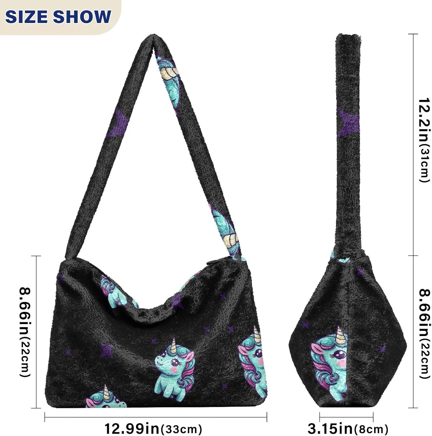 Cat on Red Crab Floating Womens Shoulder Bag, Lady Shoulder Handbag, Shoulder Tote Bag for Women