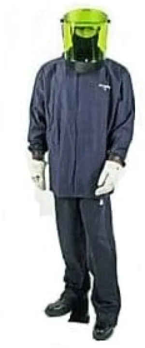 Cementex CL2K-4X Arc Flash Rated Task Wear Duffel Bag Kit with FR Treated Cotton Coat and Overalls (No Gloves), Rating: 12 Calories, Color: Navy, Size: 4X-Large
