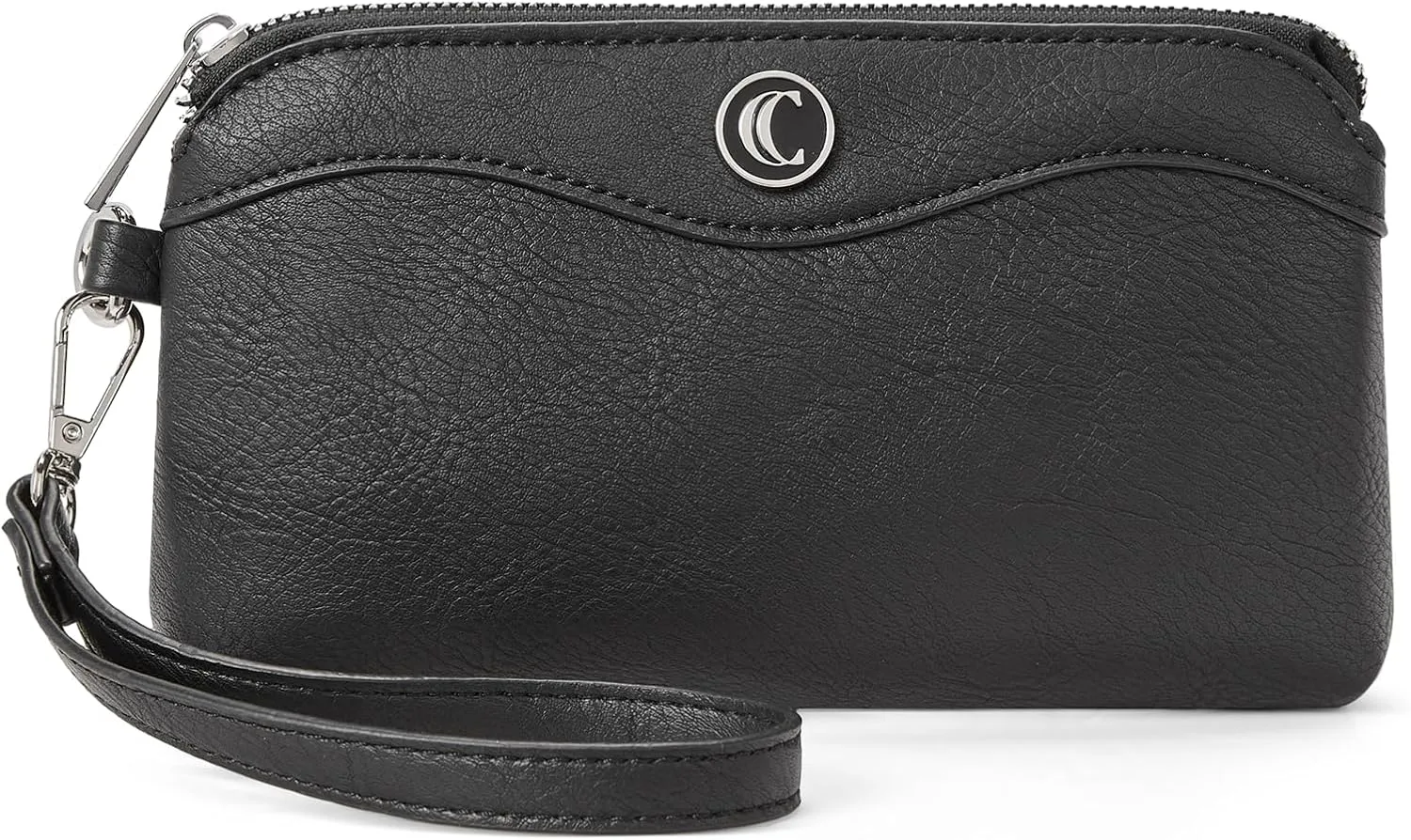 CLUCI Wristlet Wallets for Women Travel Phone Handbag Leather Clutch Purses with Card Slots