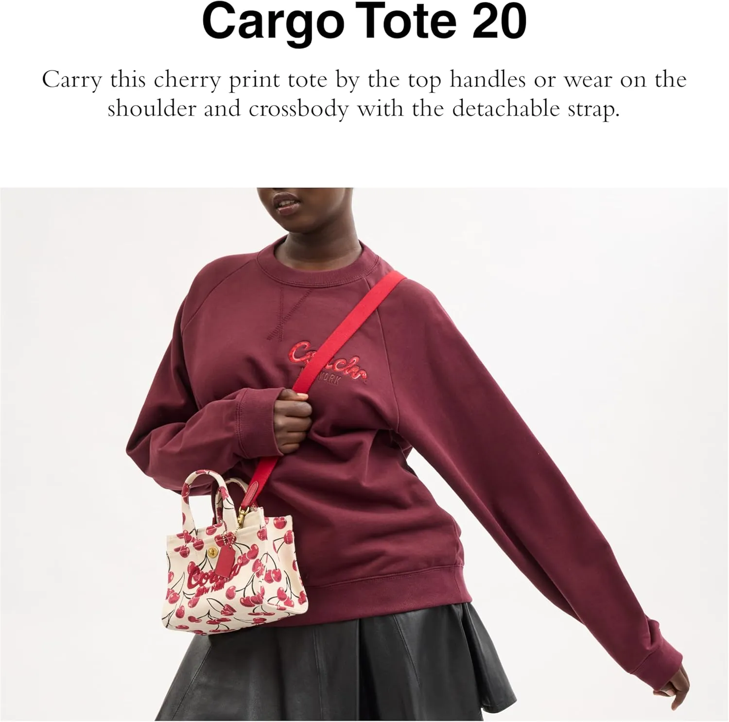 Coach Cargo Tote 20