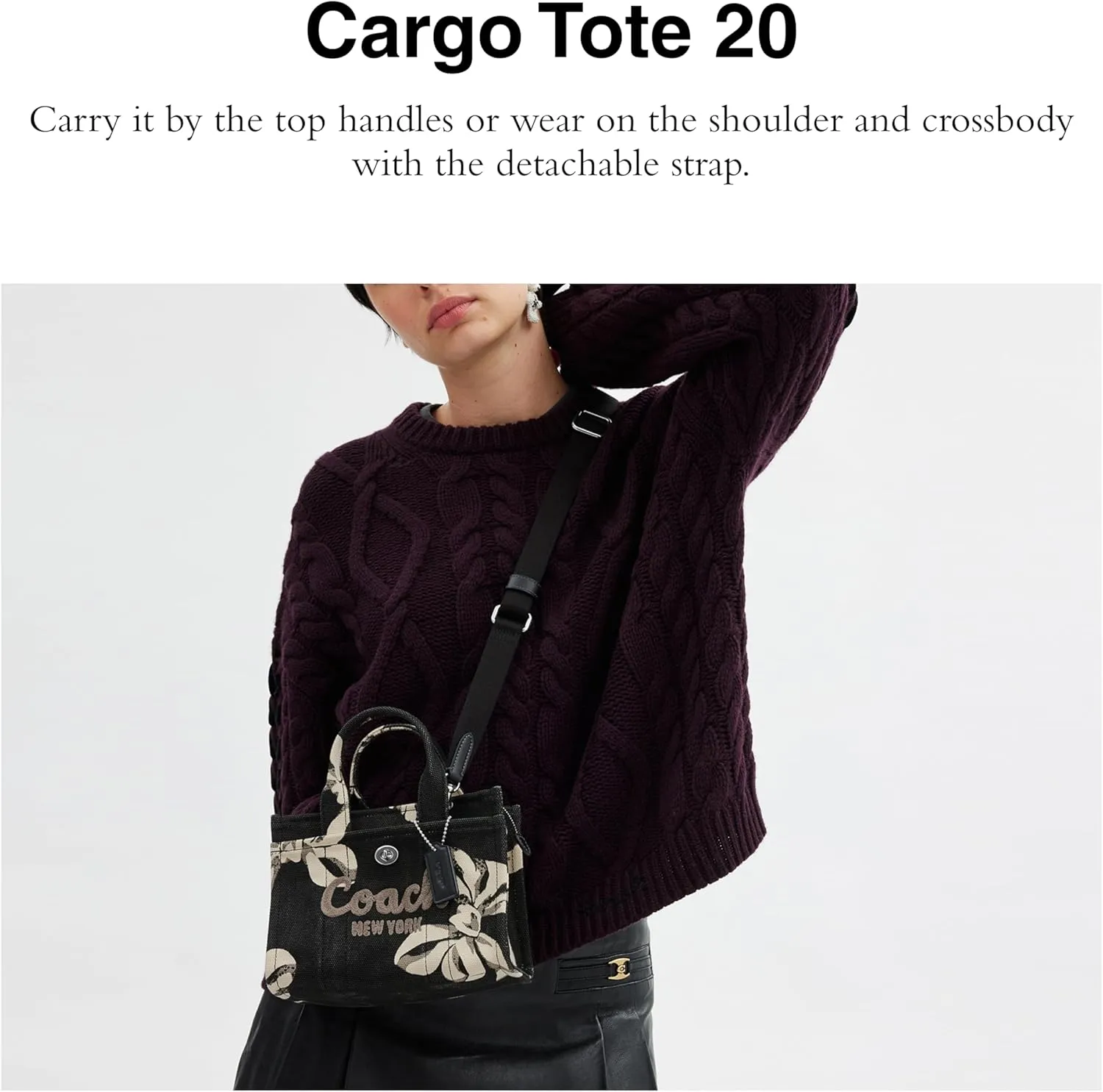 Coach Cargo Tote 20