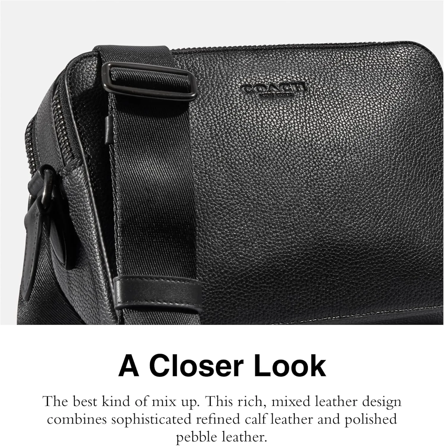 Coach Charter Crossbody 24 in Pebble