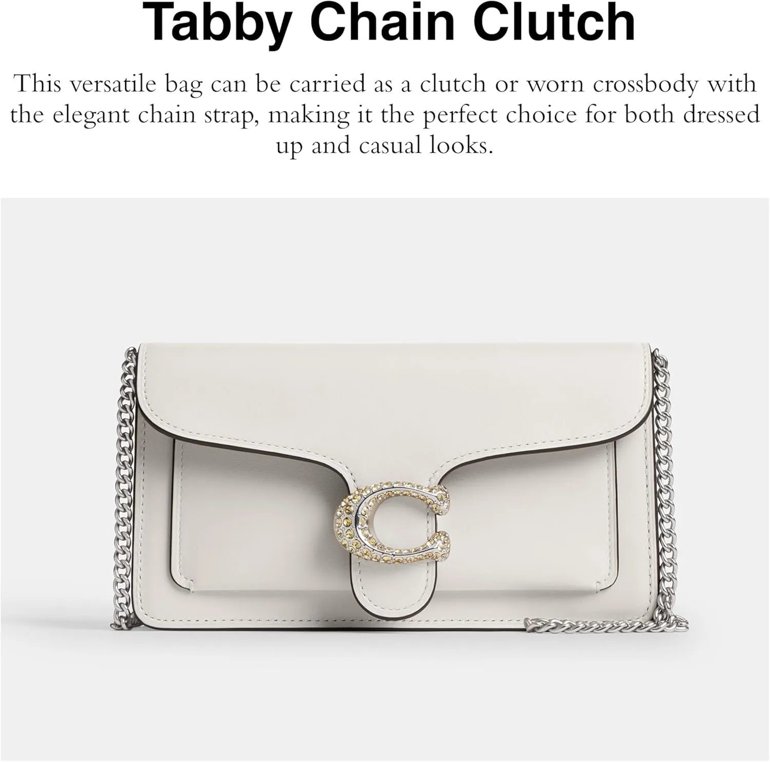 Coach Tabby Chain Clutch