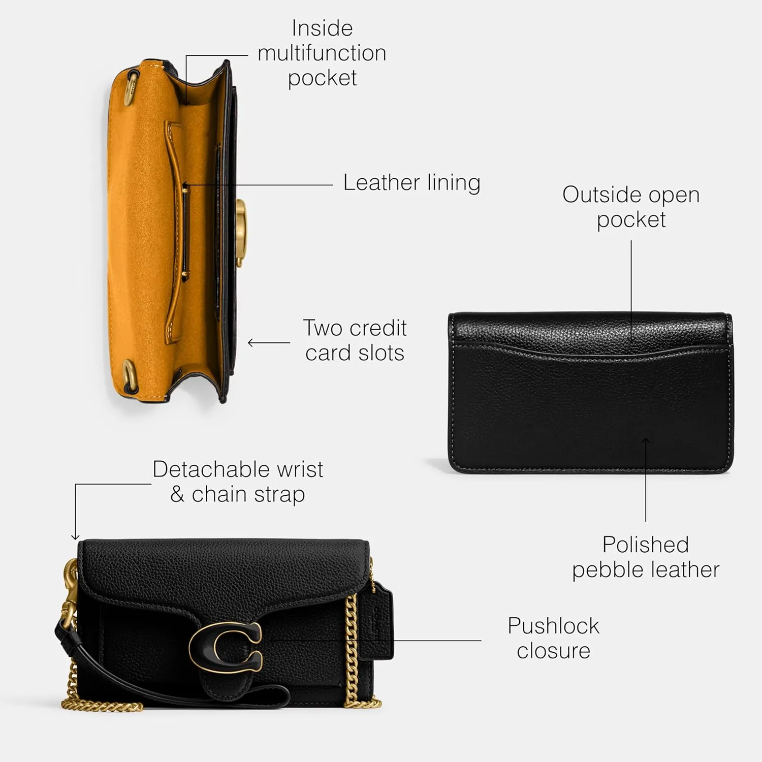 Coach Tabby Wristlet