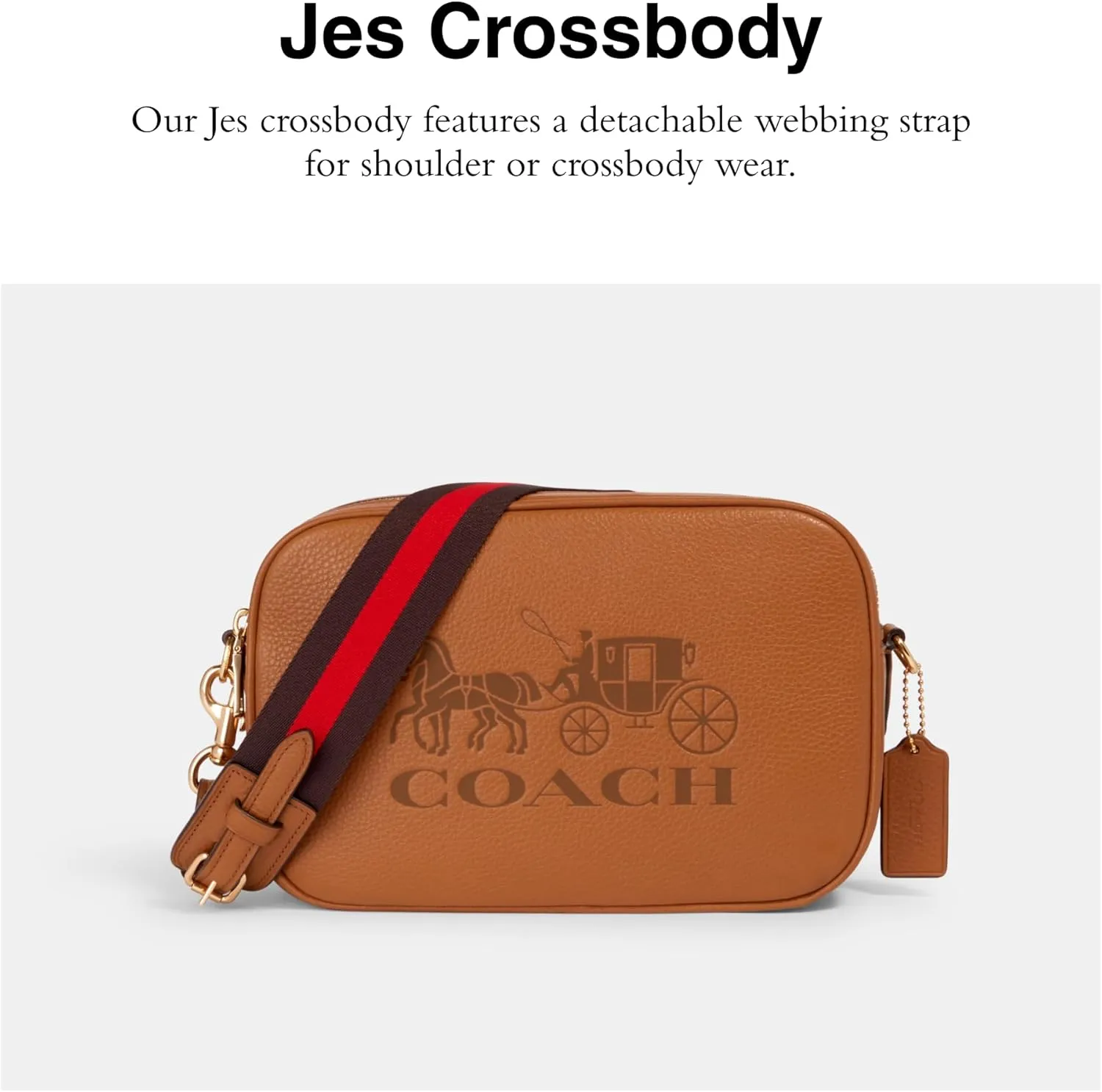 Coach Unisex Jes Crossbody