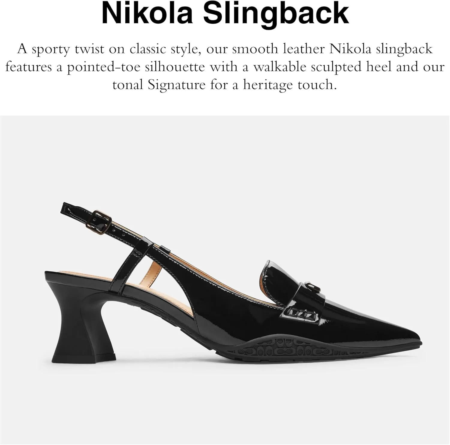 Coach Women's Nikola Slingback Pump