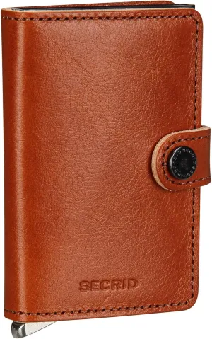 Cognac Basco Miniwallet by Secrid