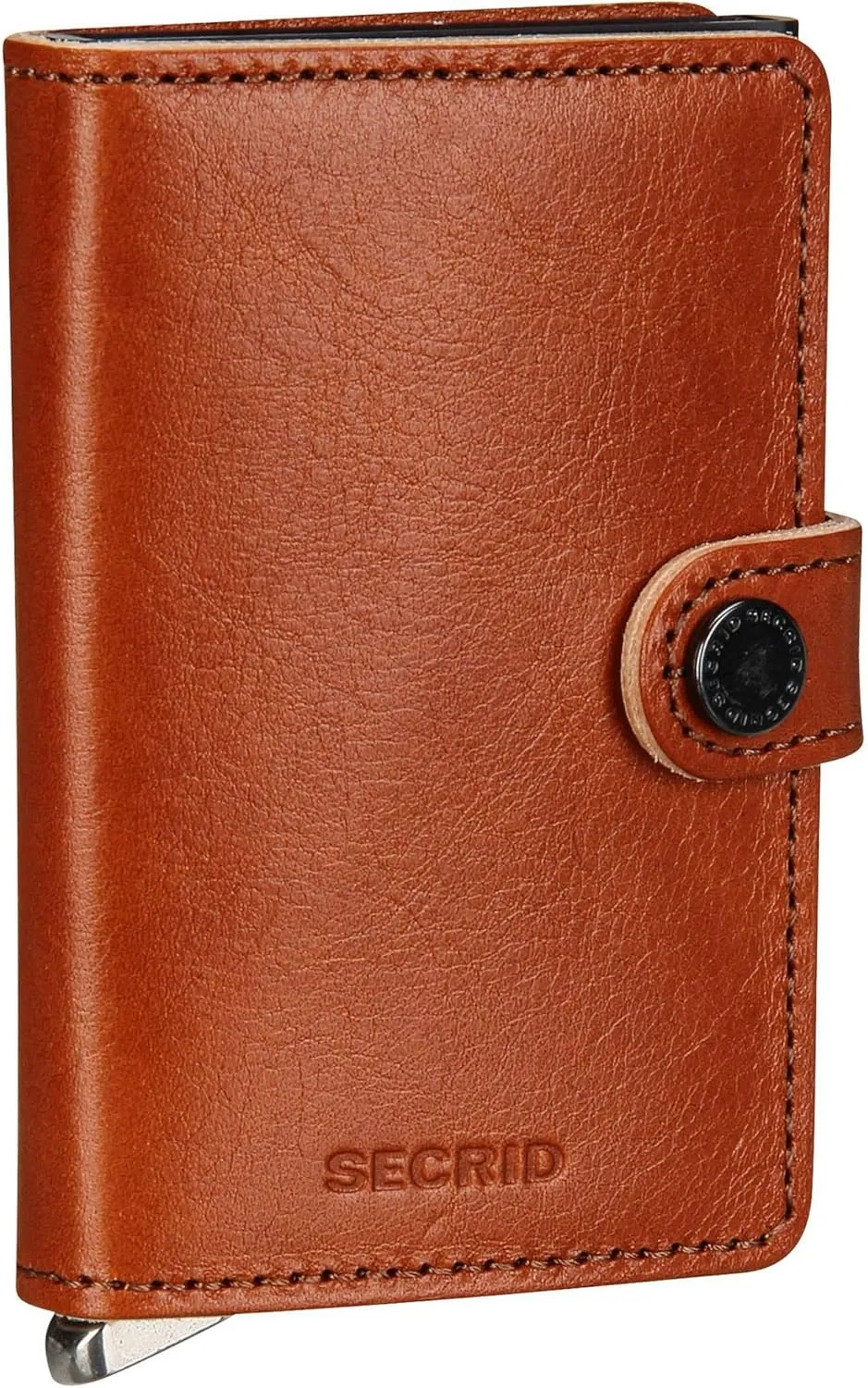 Cognac Basco Miniwallet by Secrid