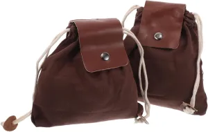 Collapsible Canvas Pouch Large Outdoor Picking Bag Waist Belt Apron Fruit Picking Bag for Gardeners