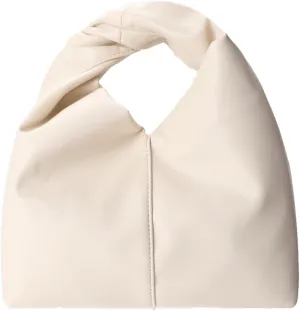 Comeon Women Clutch Purse Cloud Pouch Bag Small Ruched Hobo Tote Handbag Top Handle Soft Faux Leather Dumpling Clutch Bag