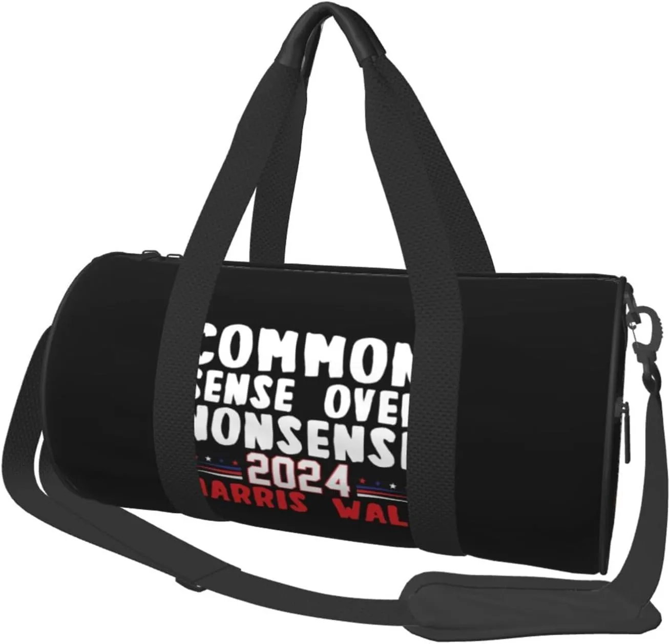 Common Sense Over Nonsense Duffel Bag Gym Bag Travel Sports Tote Large Foldable Beach Swim Yoga5