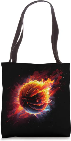 Cool Basketball Tote Bag