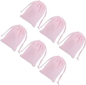 COOLHIYA Jewelry Pouches Travel 10pcs Drawstring Pouches Lic Bag Jewelry Pouches Drawstring Bags Burlap Reusable