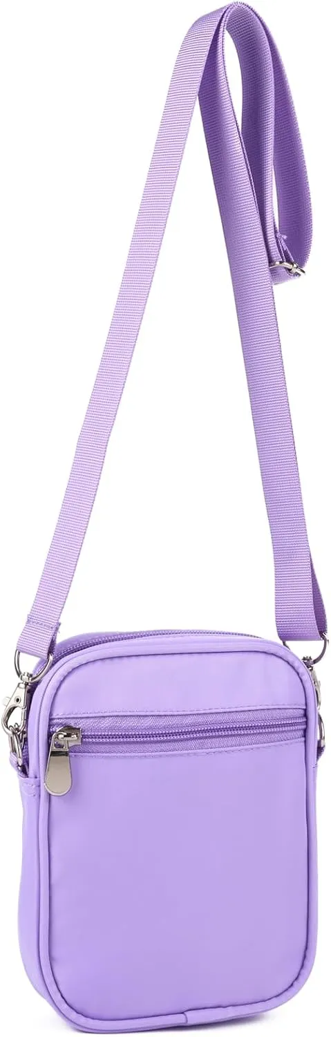 COVAX Small Crossbody Bag Purse for Women, Trendy Fleece Shoulder Handbags, Cell Phone Crossbody Bags with Credit Card Slots