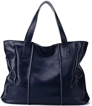 Cowhide Women's Bag Large Premium Soft Genuine Leather Women's Shoulder Bag